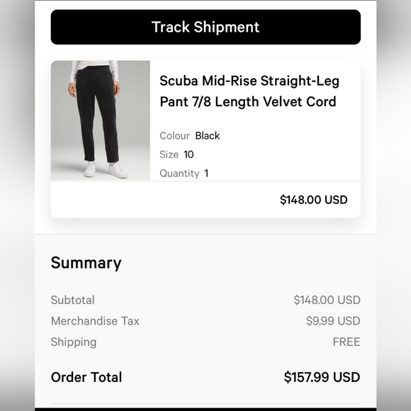 LULULEMON SCUBA MID-RISE CORD - Picture 7 of 7